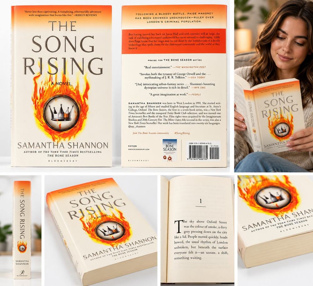 Samantha Shannon The Song Rising – A Bone Season Novel – Paperback